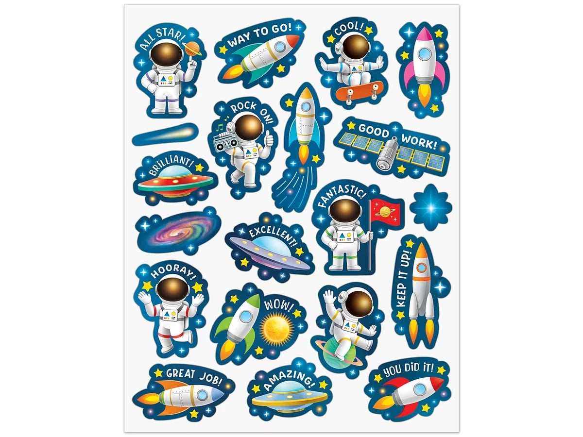 Outer Space Crew Stickers - US 1925