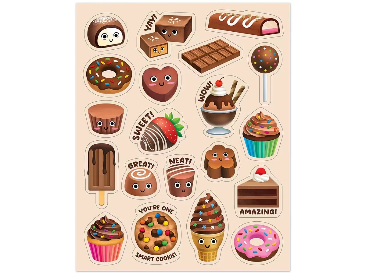 Chocolate-Scented Stickers - US 6242