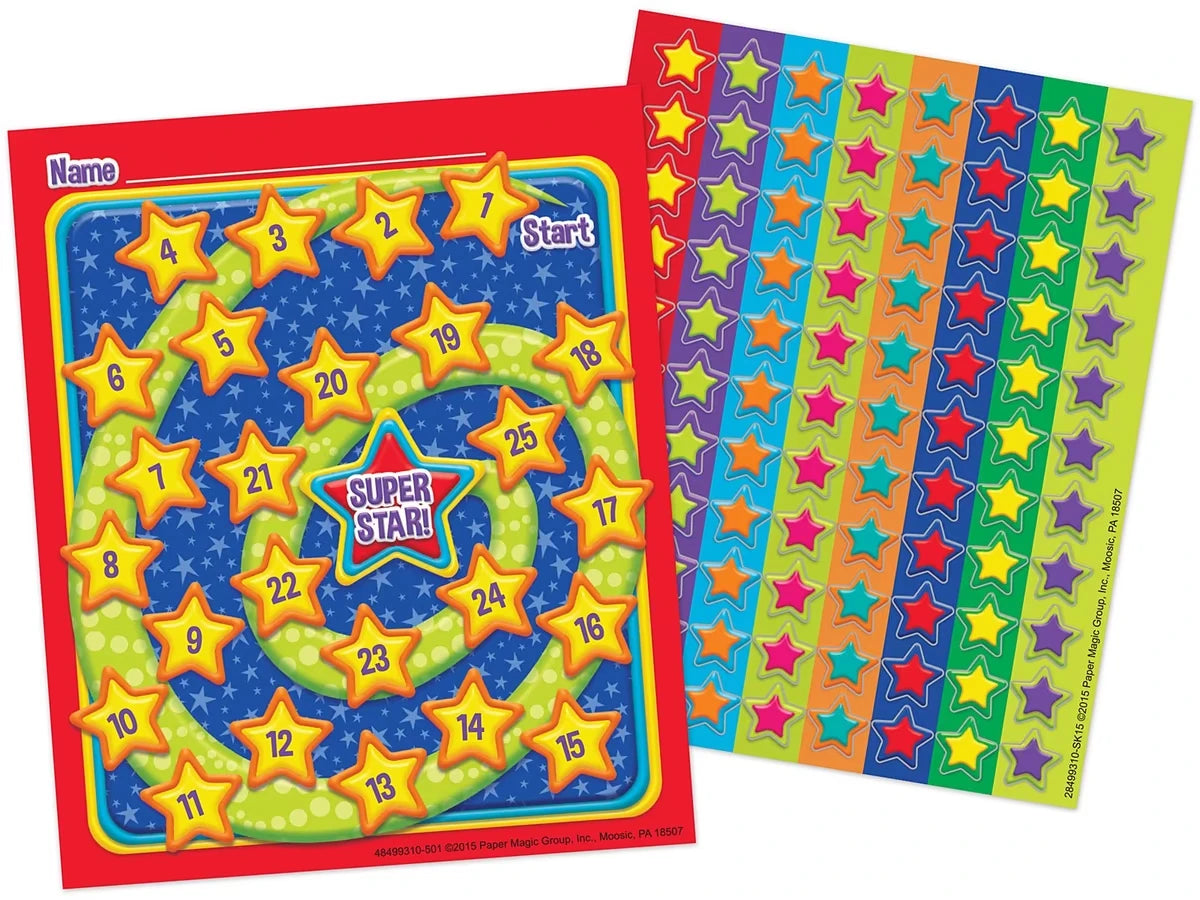 Super Star Mini Incentive Charts - US 9074