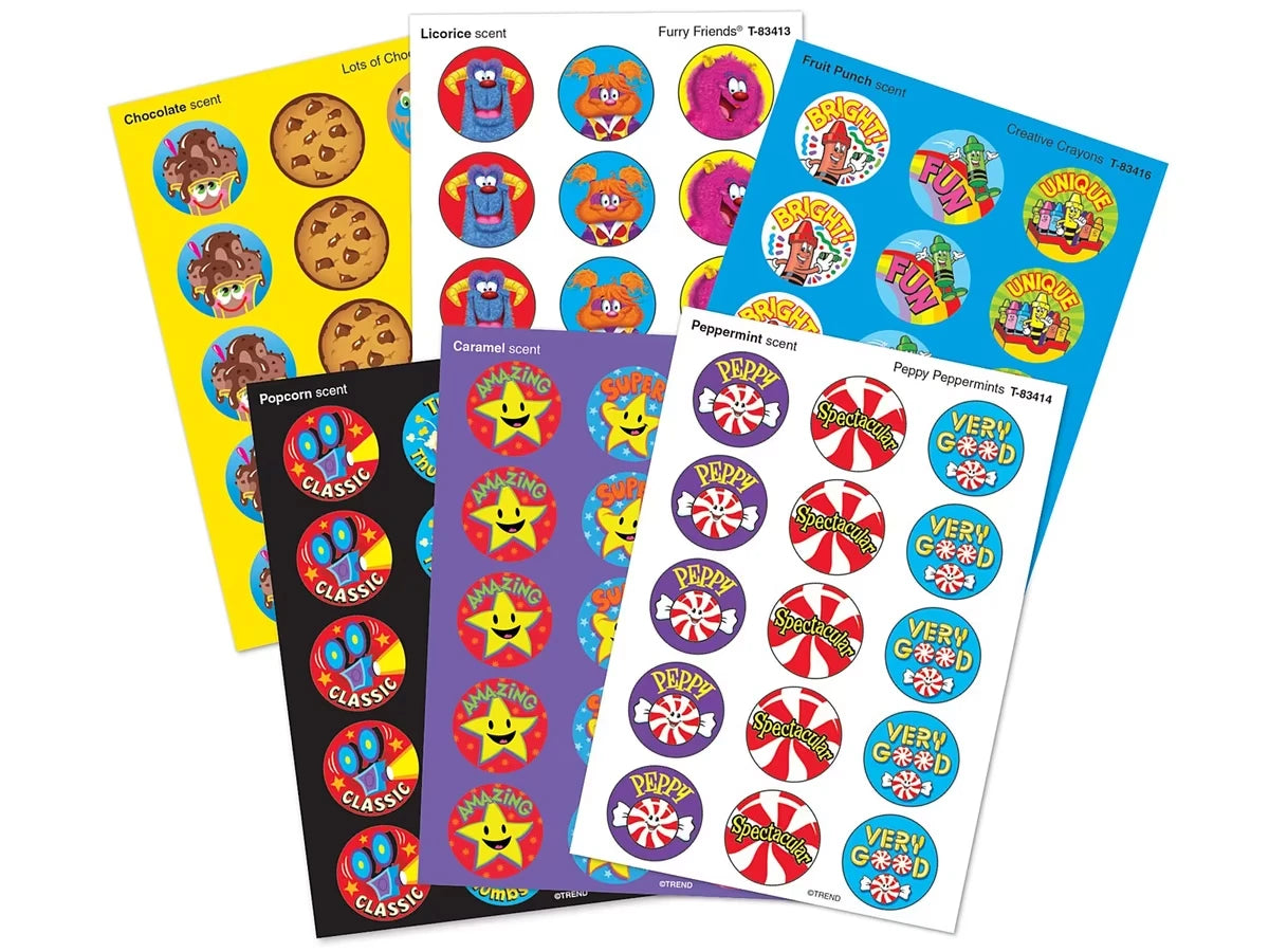 Colorful Favorites Scented Stickers - Variety Pack - US 3264