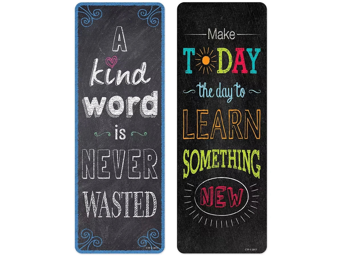 Chalk It Up! Motivational Bookmarks - US 6313