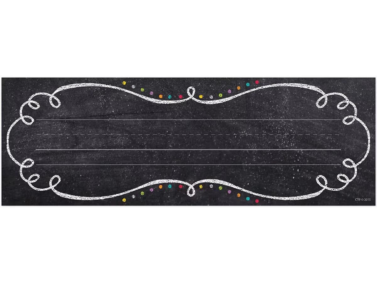 Chalk It Up! Nameplates - US 8259