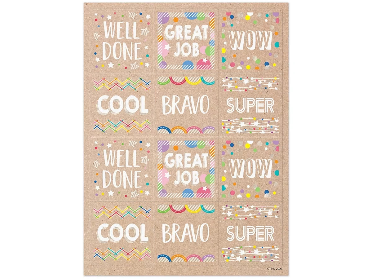 Krafty Pop! Motivational Stickers - US 7475