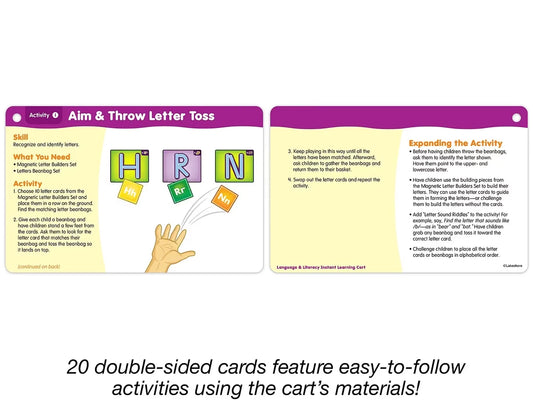 Language & Literacy Instant Learning Cart - Preschool-K - US 8665