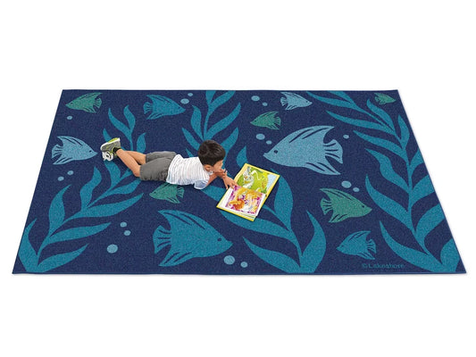 Natural Accents Ocean Classroom Carpets - US 7812