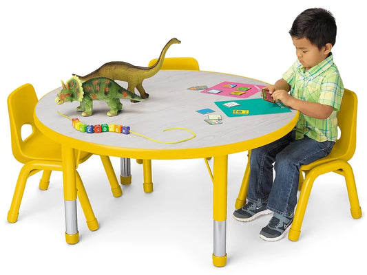 Kids Colors™ Adjustable Round Tables - US 6630