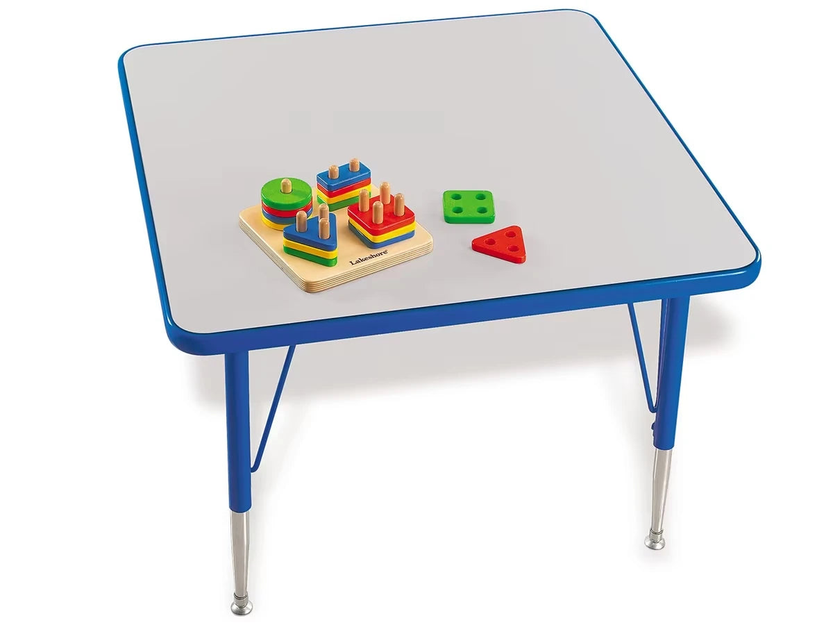 Rainbow Adjustable Square Tables - US 7881