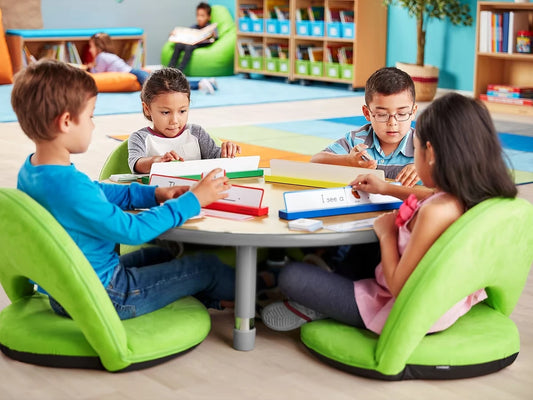 Flex-Space Washable Comfy Floor Seat - Blue at Lakeshore Learning - US 1385