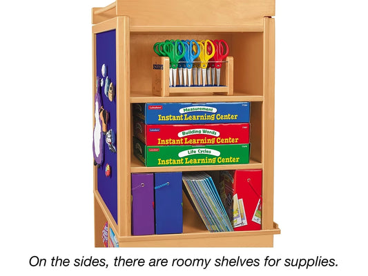 Classic Birch Store-It-All Teaching Center - US 9879