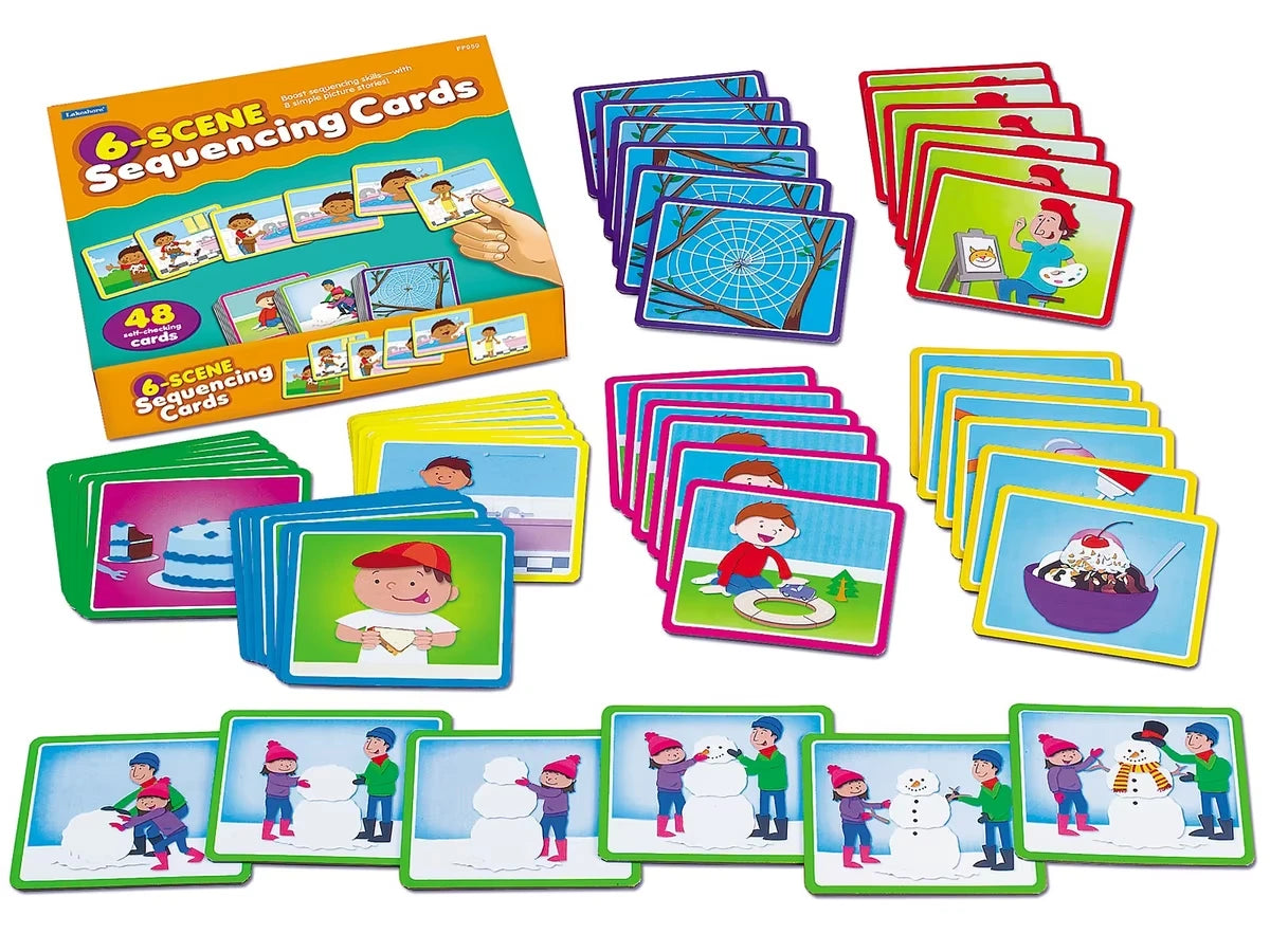 6-Scene Sequencing Cards - US 3110