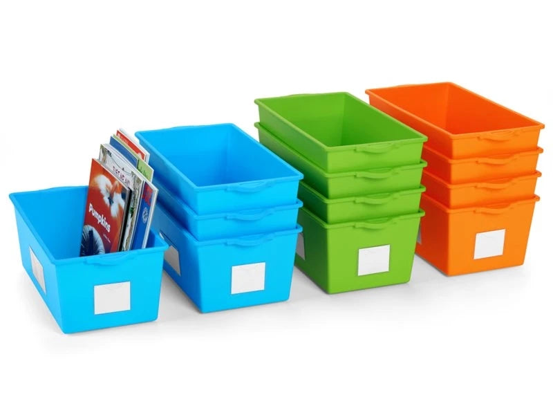 Flex-Space Mobile Book Bin Storage Center - Gray - US 9547