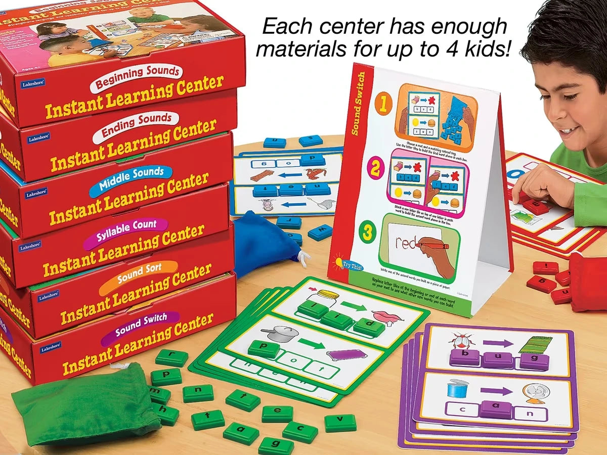 Phonemic Awareness Instant Learning Centers - Complete Set - US 9548