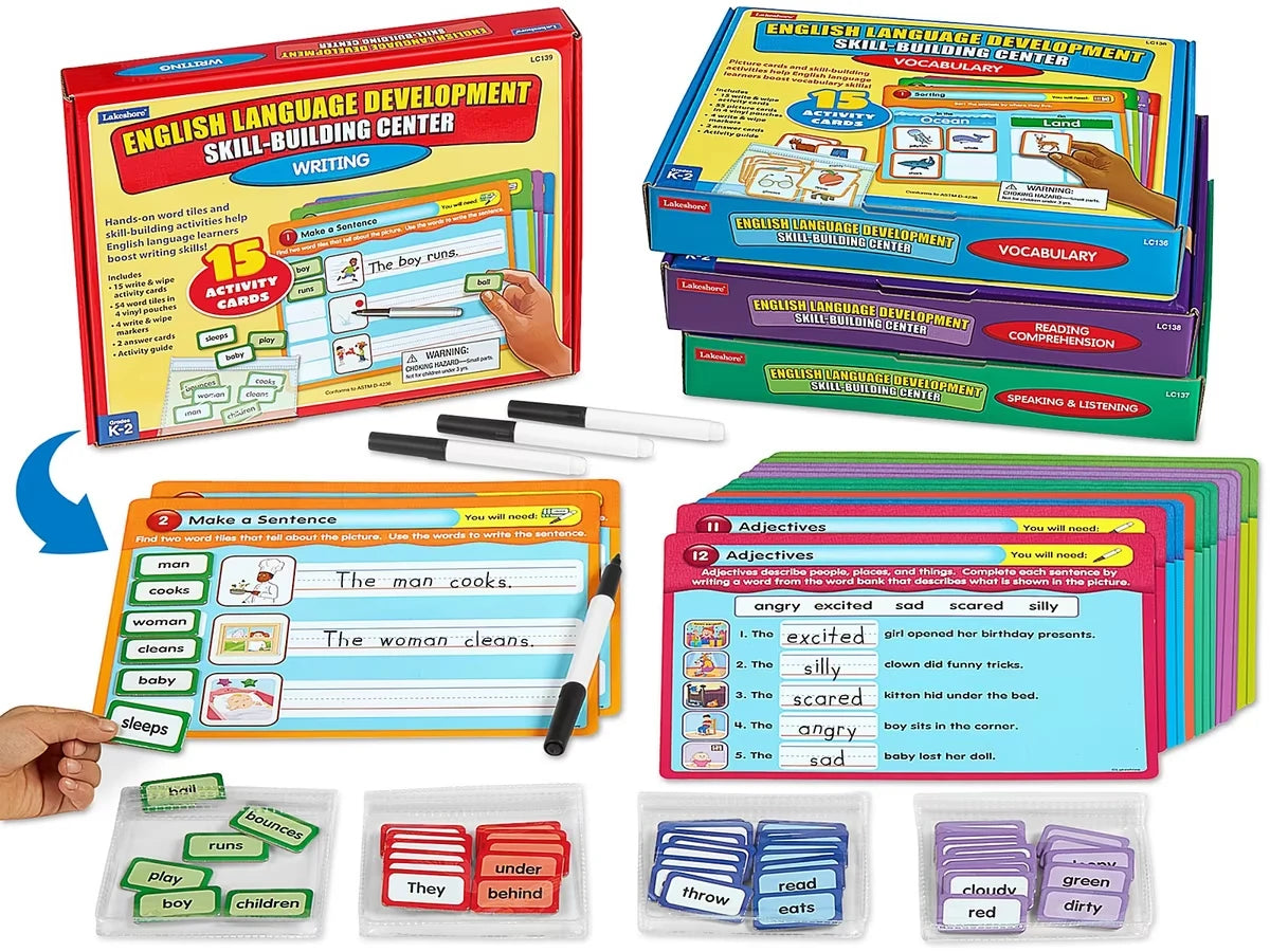 English Language Development Skill-Building Centers - Complete Set - US 2163