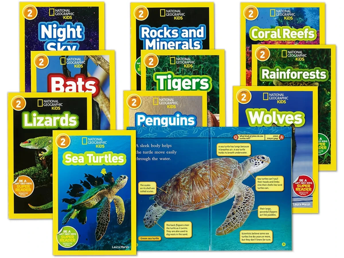 National Geographic Science Readers - Level 2 - US 9213