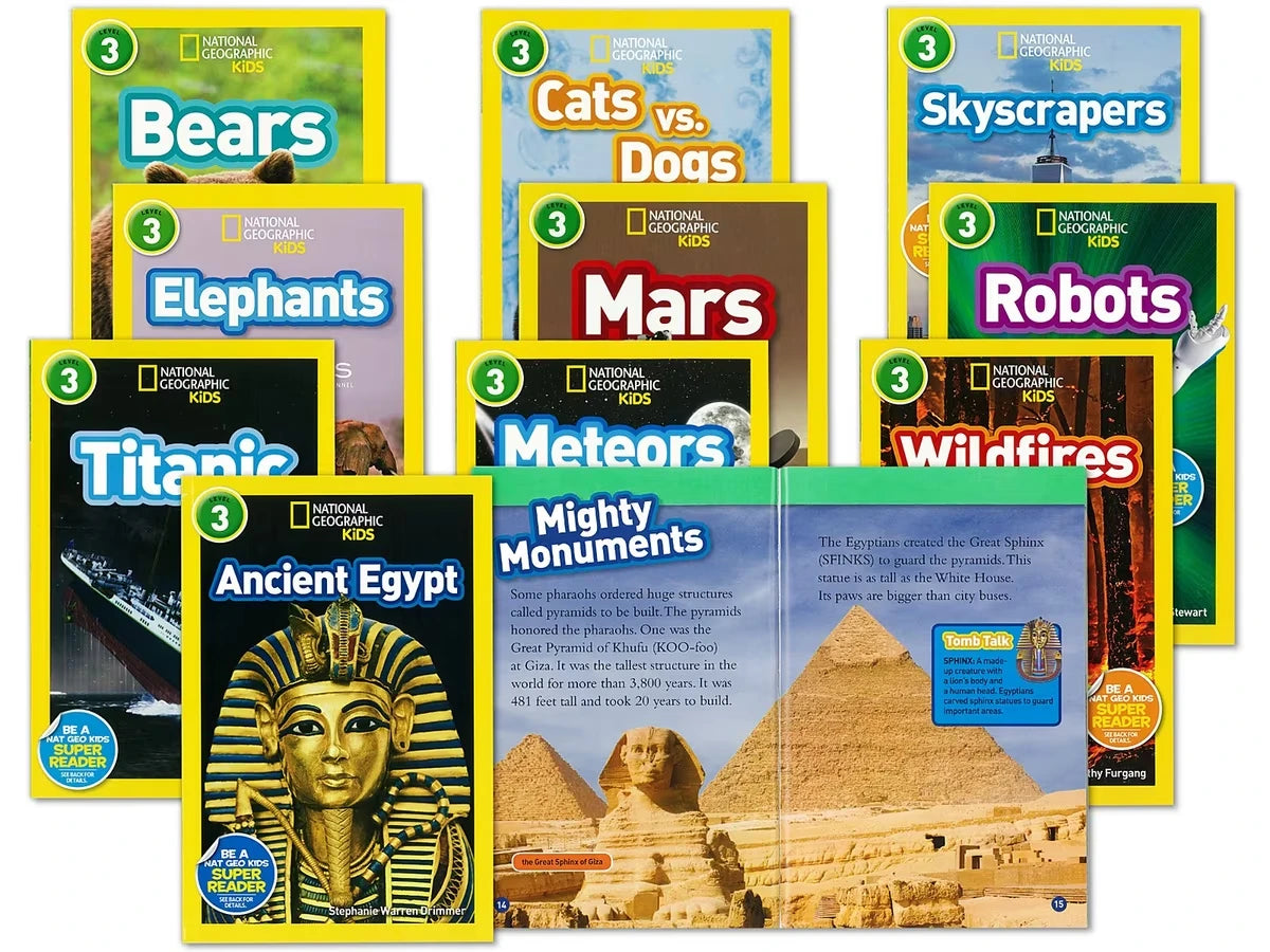 National Geographic Science Readers - Level 3 - US 6129