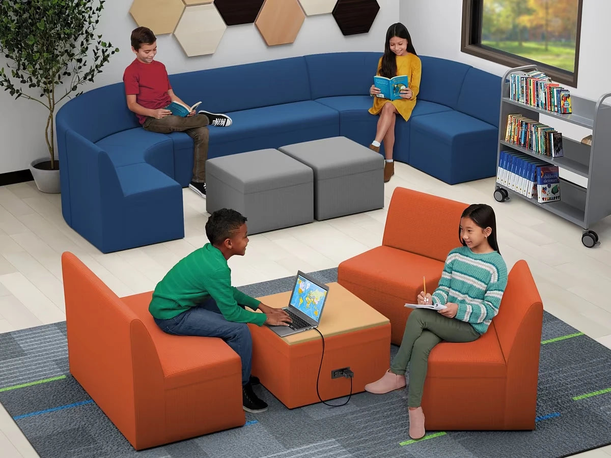 Modern Edge Modular Couch for Two - US 9771
