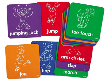 Let’s Get Moving! Activity Mats - US 7595