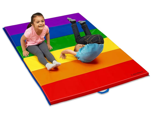 Super-Safe Tumbling Mats - US 4775
