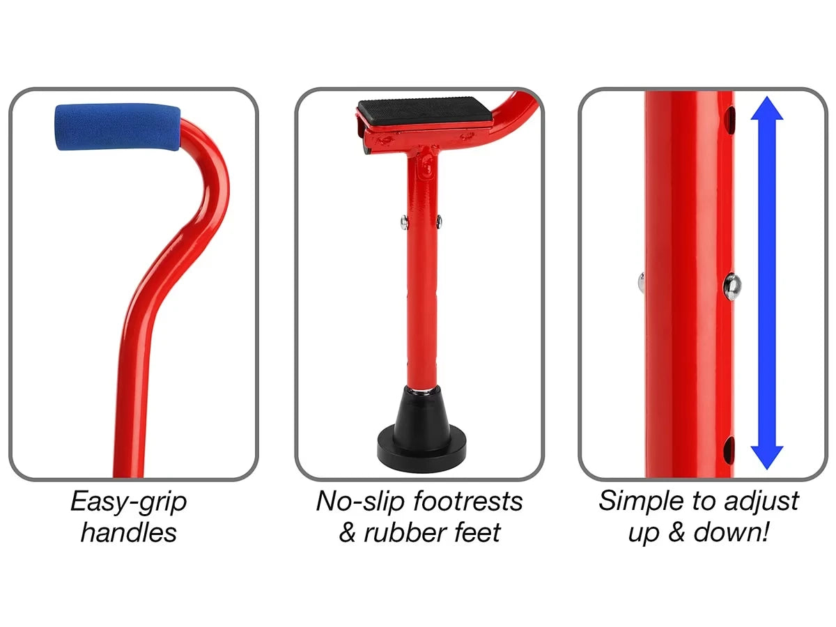 Easy-Balance Adjustable Stilts - US 9528