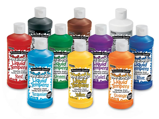 Lakeshore Fully Washable Liquid Tempera Paint - Pint - US 3839