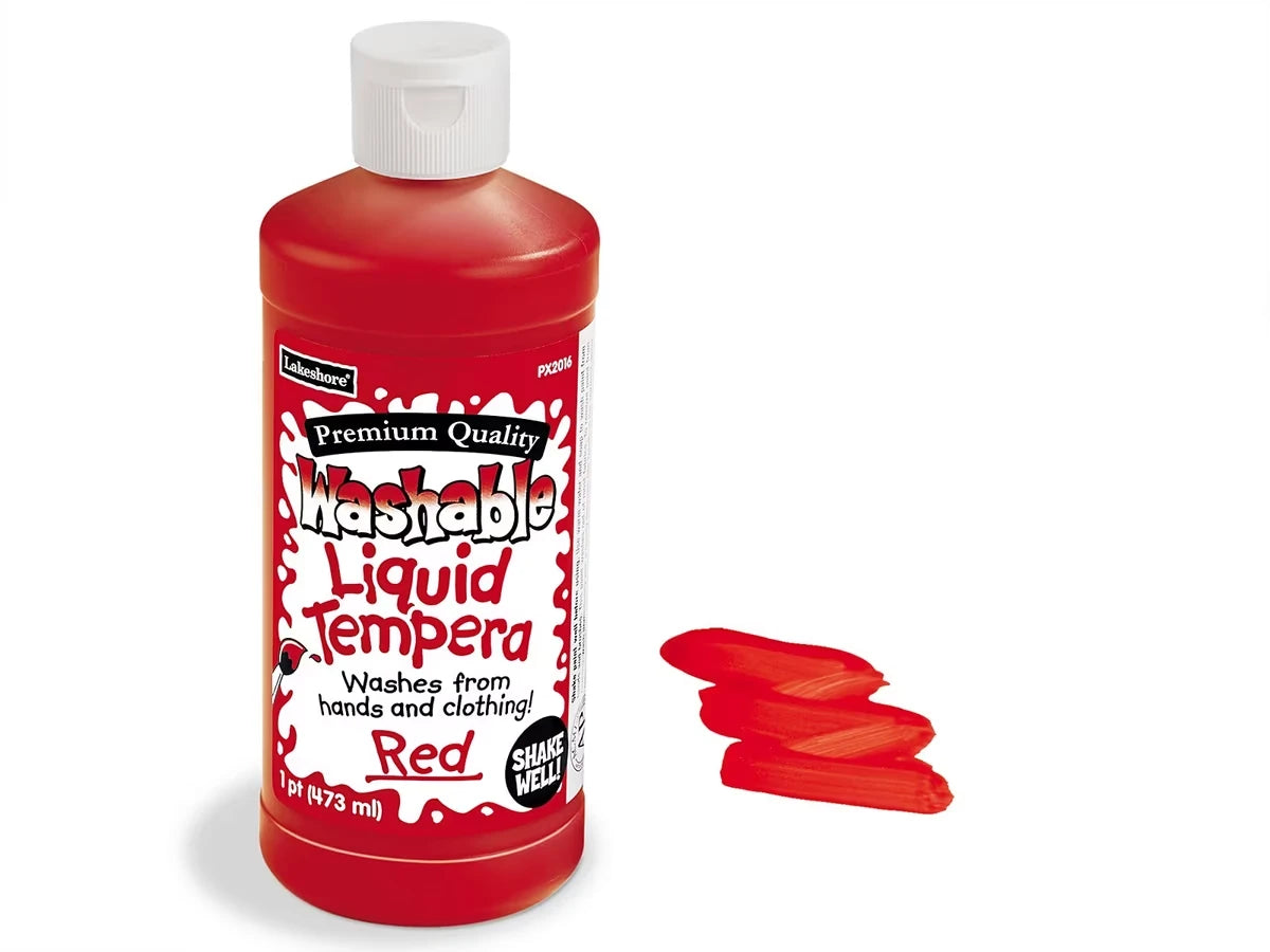 Lakeshore Fully Washable Liquid Tempera Paint - Pint - US 3839
