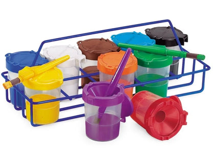 Lakeshore No-Spill Paint Cups - US 7158