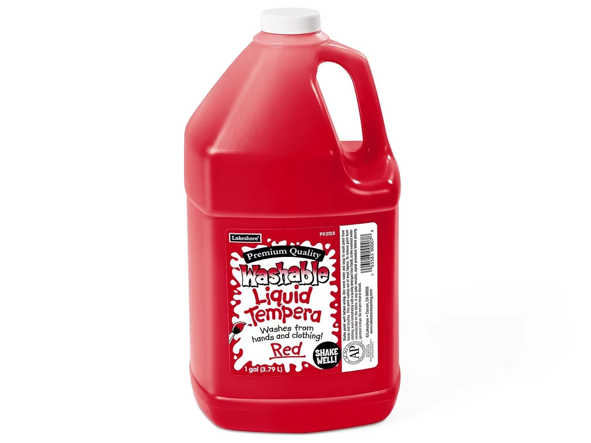 Lakeshore Fully Washable Liquid Tempera Paint - Gallon - US 4959
