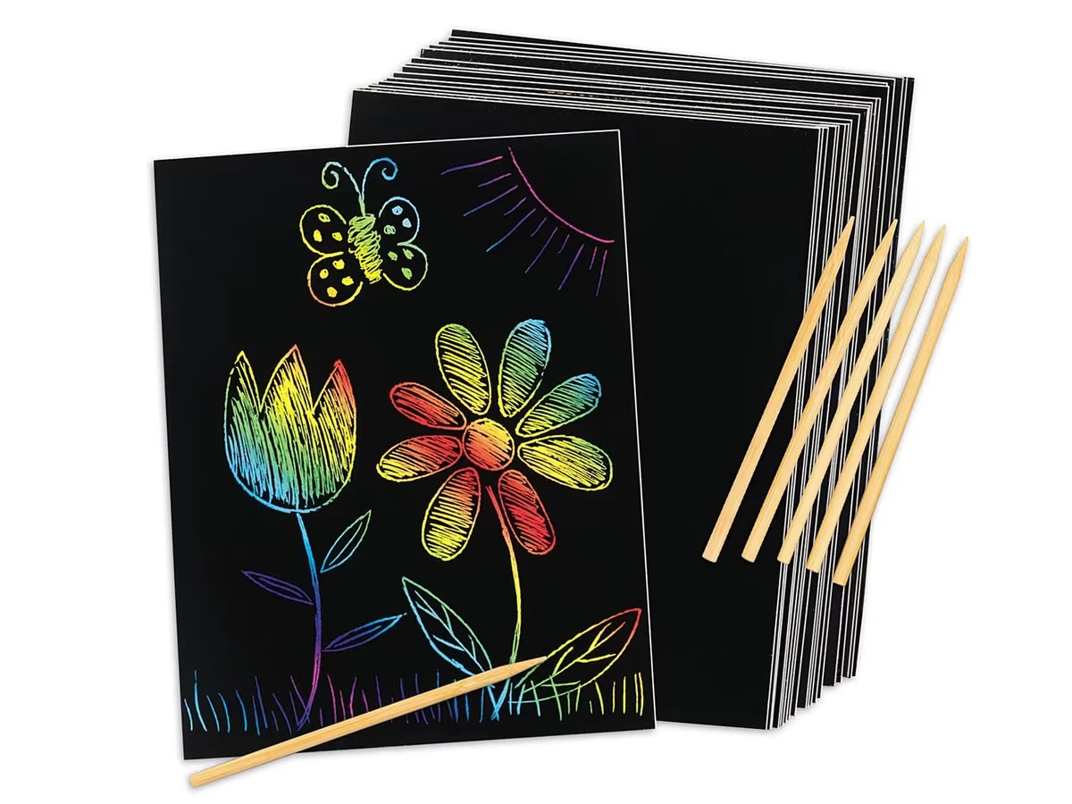 Rainbow Scratch Paper - US 4371