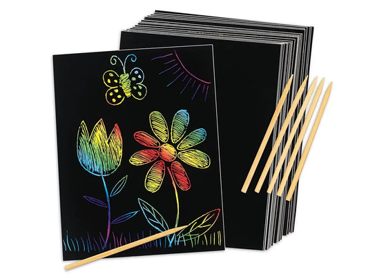 Rainbow Scratch Paper - US 4371