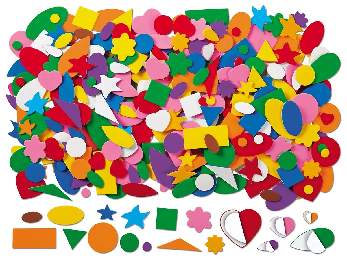 Peel & Stick Flexible Foam Shapes - US 2215