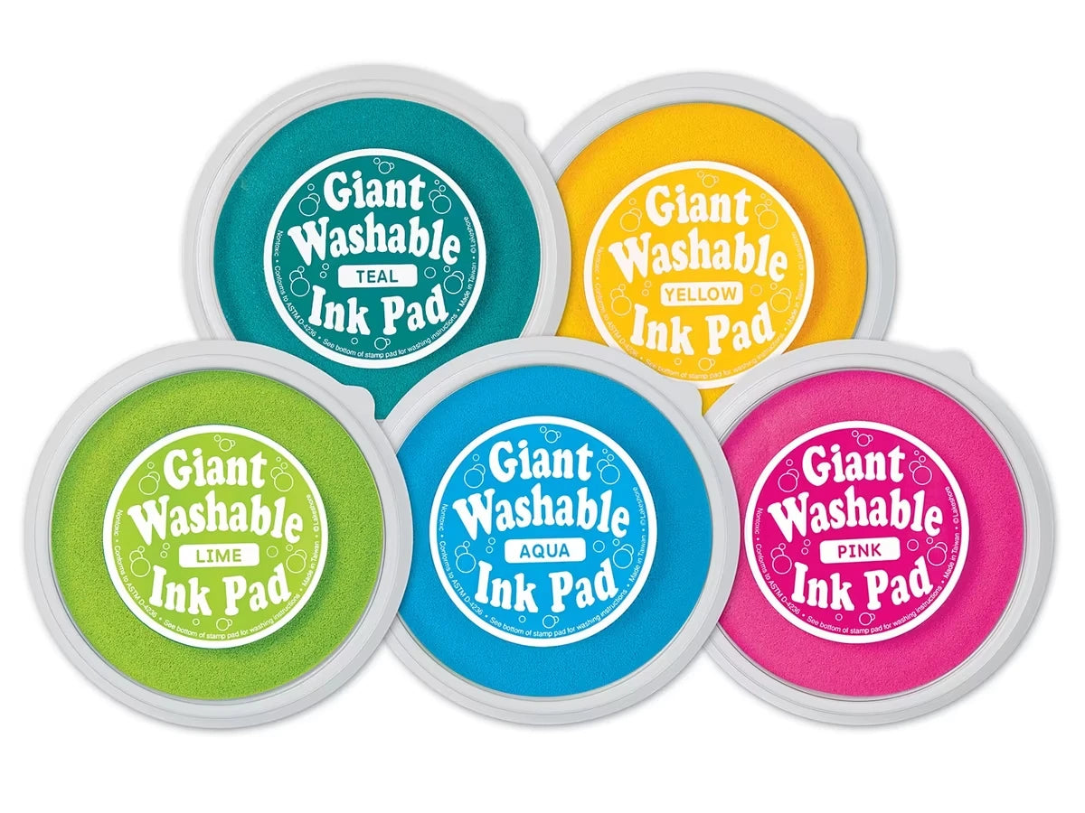 Giant Washable Color Ink Pads - US 7732