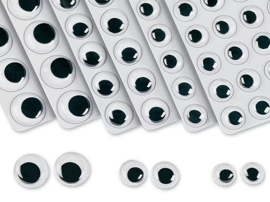 Peel & Stick Wiggly Eyes - US 6488
