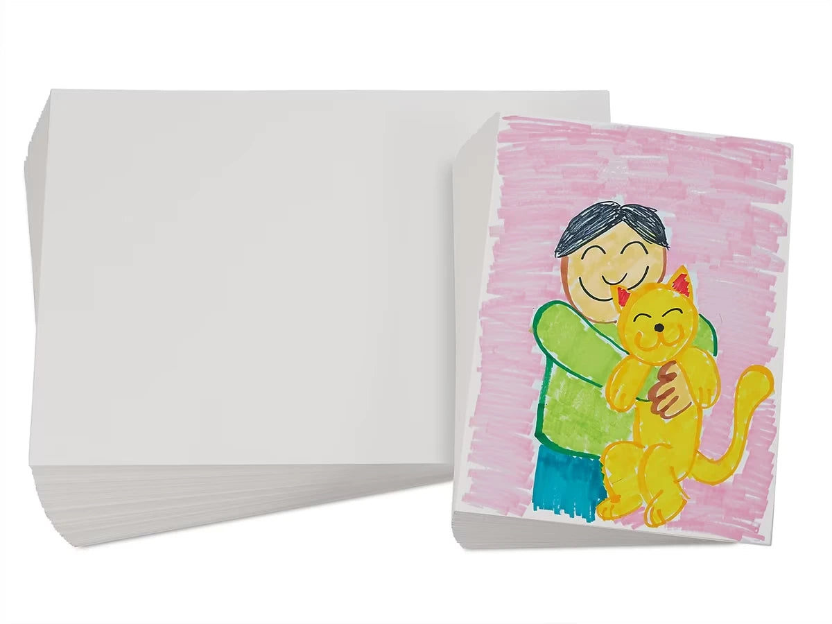 White Drawing Paper - US 5592