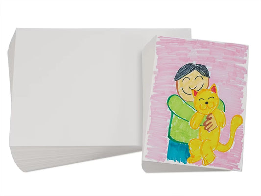 White Drawing Paper - US 5592