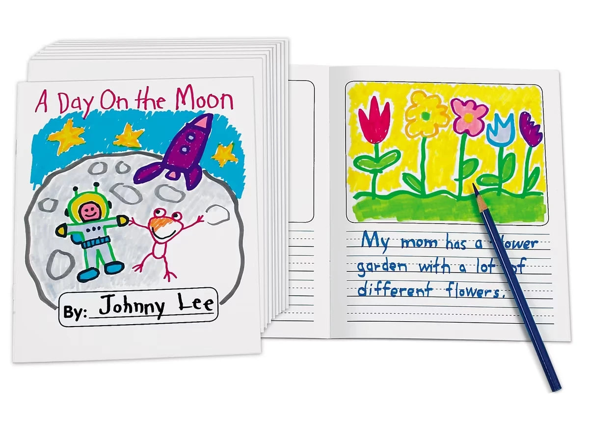 Write-A-Story Blank Books - Set of 10 - US 7669