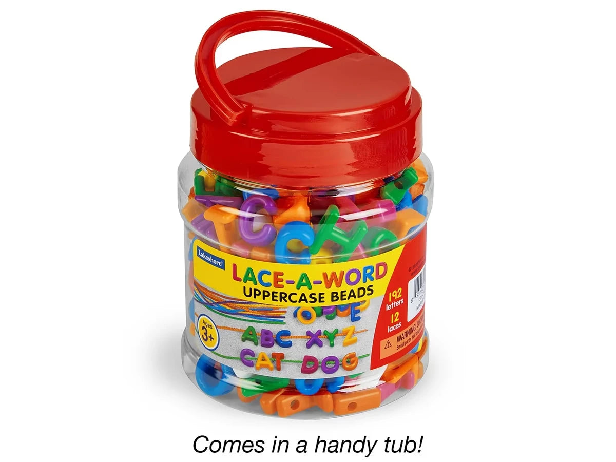 Lace-A-Word Beads - Uppercase - US 2076