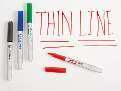 Write & Wipe Thin-Line Markers - US 2114