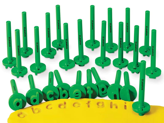 Lowercase Alphabet Dough Stampers - US 6042