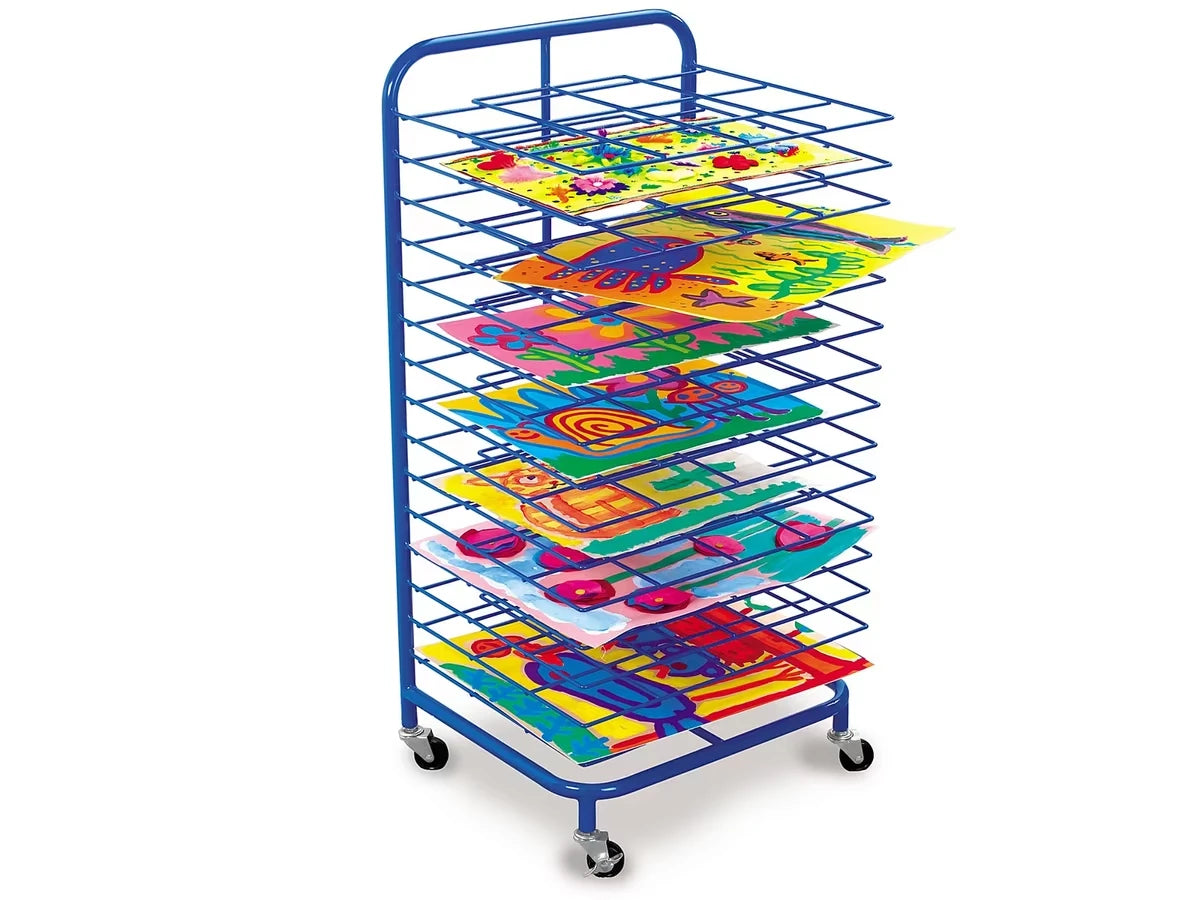 Lakeshore Double-Space Mobile Drying Rack - US 2125