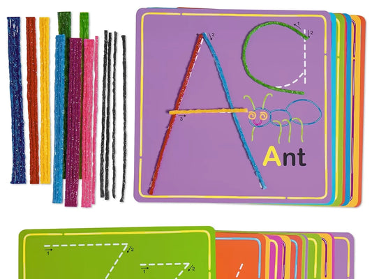Wikki Stix® Alphabet Center - US 2499