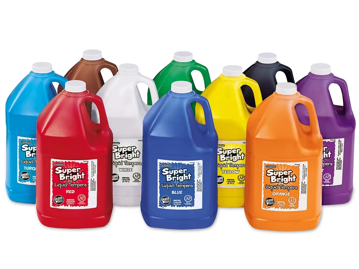 Superbright Liquid Tempera Paint - Gallon - US 3641