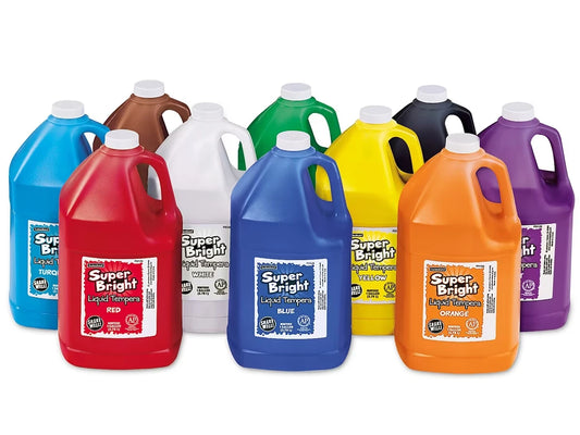Superbright Liquid Tempera Paint - Gallon - US 3641