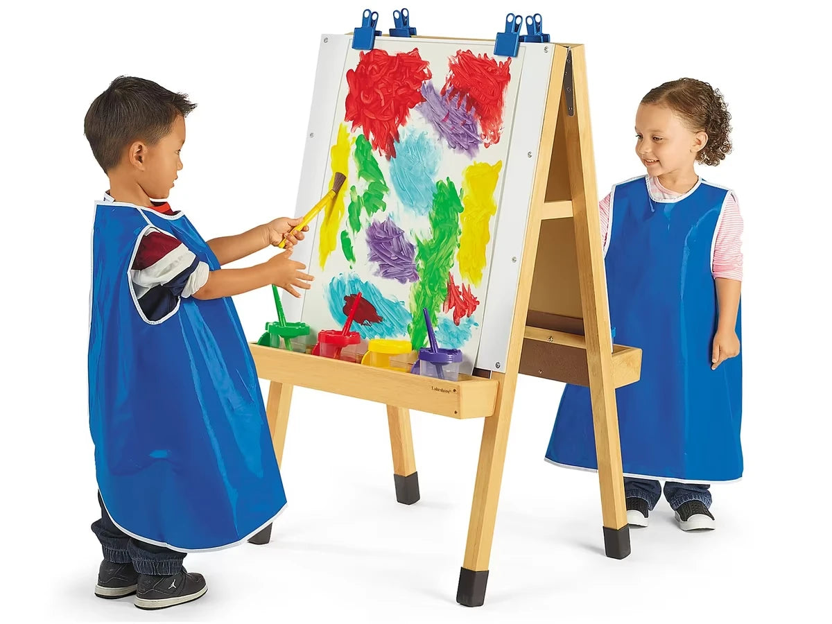 Toddler Heavy-Duty Hardwood Easel - US 1959