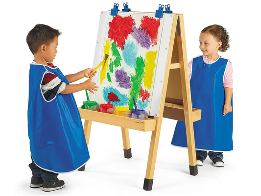 Toddler Heavy-Duty Hardwood Easel - US 1959