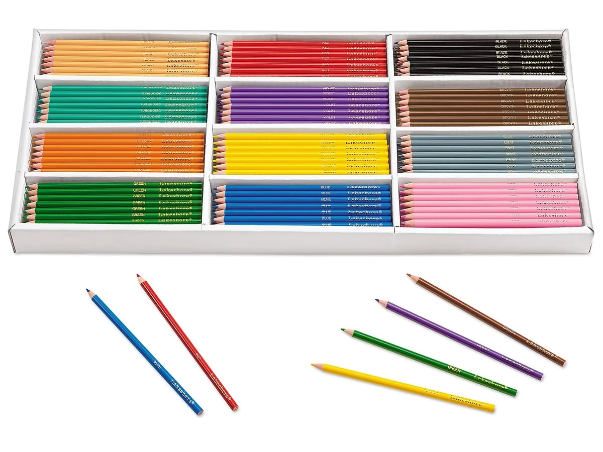 Best-Buy Colored Pencils - 12-Color Box - US 3671
