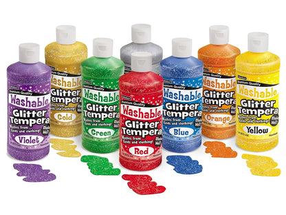 Washable Glitter Tempera Paint - Pint - US 9833
