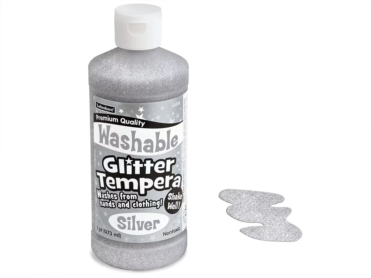 Washable Glitter Tempera Paint - Pint - US 9833