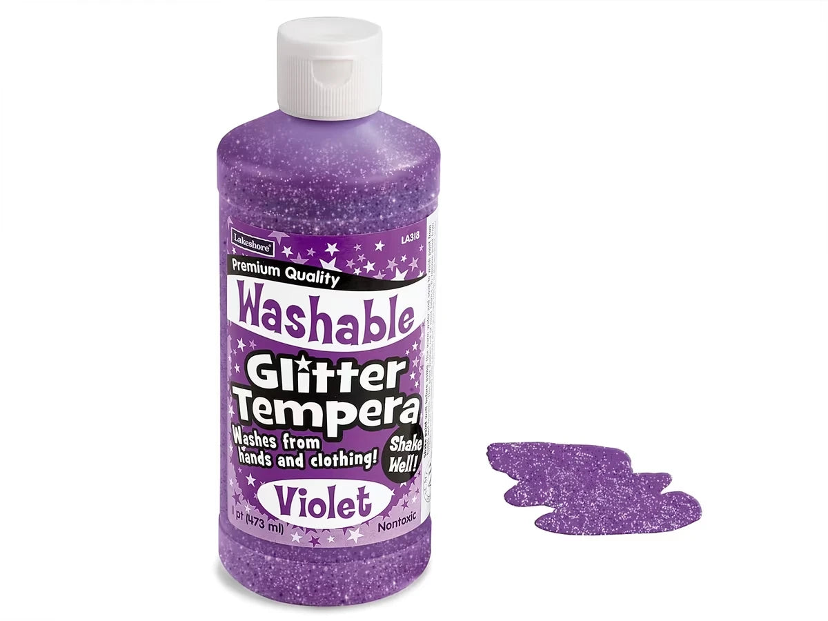 Washable Glitter Tempera Paint - Pint - US 9833