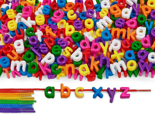 Lace-A-Word Beads - Lowercase - US 6975