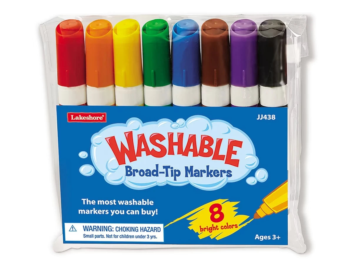 Best-Buy Washable Broad-Tip Markers - Student Pack - US 6152